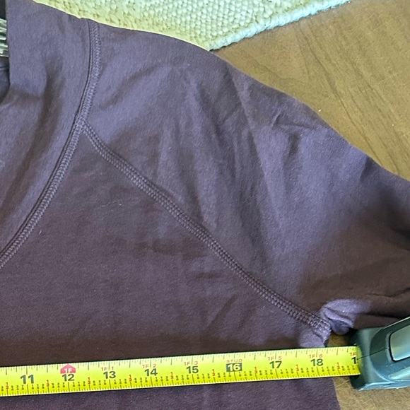 EUC J.Jill Burgundy Lounge Set: Tunic SZ ST Ankle Leggings SZ L - Picture 8 of 15